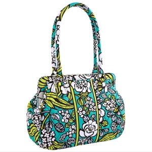 Vera Bradley Island Blooms Frame Bag *RETIRED PRINT*